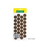 CATEKSSS Yapışkanlı Masa Sandalye Keçesi Zemin Koruyucu Keçe Yuvarlak 1 Paket (28 Mm)