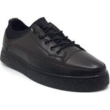 Catelli %100 Deri Ortopedik Erkek Kışlık Rahat Günlük Bağsız Streçli Sneaker Yürüyüş Ayakkabı 40-44 - 00Kahverengi