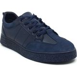 Catelli %100 Hakiki Deri Ortopedik Erkek Kışlık Rahat Günlük Yeni Sezon Sneaker Ayakkabı 40-44 - Lacivert