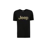 Caterpillar Bisiklet Yaka Baskılı Erkek T-Shirt C4Sm-Tst4511, Siyah, M