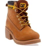 Caterpillar Cat Ottawa Kadın Sundance (Tarçın) Nubuk Güblük Bot - Açık Kahverengi