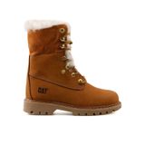 Caterpillar CAT Utah Fur Kadın Günlük Bot 015Z101184-SUNDANCE-NUBUK Kahvereng Kahverengi