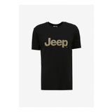 Caterpillar Siyah Erkek Bisiklet Yaka Relaxed Baskılı T-Shirt C4SM-TST4511
