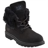 Caterpillar Utah Fur 015Z101184 Black Nubuk Siyah Kadın Bot