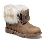 Caterpillar Utah Fur Kadın Bot-Kahverengi-39 39 EU