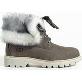Caterpillar Utah Fur Koyu Gri Nubuk Kadın Bot
