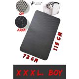 CATEVA Elekli Kedi Kumu Paspası Büyük Boy 115x72 Cm Çift Taraflı Su Geçirmez Malzeme
