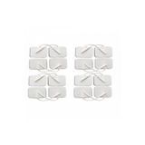 CATHAY Elektrodu 5x5 Cm (kare), 4'lü (pakette 16 Adet) Tens Pedi