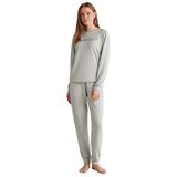 catherine's Kadın Uzun Kol Yeşil Pijama Takımı C2T4N2O8 YEŞİL S
