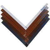 Çatı Katı 17X25 Alüminyum Sineklik Profili - 5 Renk - 100 Cm - Antrasit