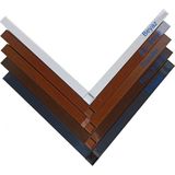 Çatı Katı 17X25 Alüminyum Sineklik Profili Beyaz Renk 150 Cm Yırtılmaya Dayanıklı Malzeme