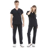 Çatı Medikal Ultralycra Basic - Doktor Hemşire Forma Takımı Unisex Lacivert - XL