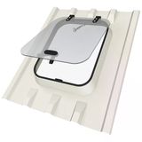 Çatı Plus Trapez Sac Çatı Çıkış Kapağı 48×58 Cm R9002