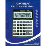 CATIGA Catiga Masaüstü Hesap Makinesi CD-2592 Büyük Ekran ve Çift Enjeksiyonlu Tuşlarla