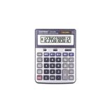 Catiga Tiga CD-2383 12 Haneli Masaüstü Hesap Makinesi Metal Yüzey Büyük Ekran Ofis Tipi Hesap Makinesi