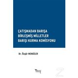 Çatışmadan Barışa Birleşmiş Milletler Barışı Kurma Komisyonu - Özgür Mengiler