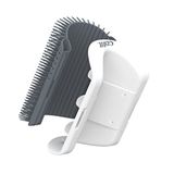 Catit 2.0 Kişisel Bakım Seti, kediler için masaj köşesi, gri, 1 adet (tekli paket)