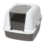 Catit 50695 57x46x43 cm Gri Kapalı Filtreli Jumbo Kedi Tuvaleti