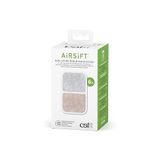 Catit Airsift Çift Etkili Hava Temizleme Pedi, 6'lı Paket - Çöp Kutusu Kokularını Körfezde Tutmak için İki Ortam Filtresi