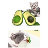 Catit Doğal Catnipli Yenilebilir Kedi Nanesi Otu Oyun Topu Oyuncağı Top Oyuncak Kedi Avokado -
