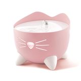 Catit Pixi kediler için su çeşmesi, 2,5 l, pembe, 1 adet (tekli paket) | Otomatik Pet İçme Çeşmesi. Üçlü Eylem Karbon Filtresi sağlanmıştır. Su Seviyesi Penceresini Doldurun. LED Gece Işığı.
