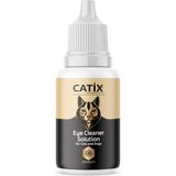 Catix 50 ml Kedi ve Köpek Göz Temizleme Solüsyonu Siyah Renkli Premium Kalite Evcil Dostlar İçin