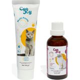 Catjoy 100 gr Multivitamin Kedi Malt Macun ve 50 ml B Plus Kedi Tüy Damlası Lezzetli İkili Paket
