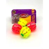 Catlife Çıngıraklı Top Kedi Oyuncağı 4'lü