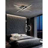 Catluz Antrasit 3 Işık Rengi #2 LED Tavan Lambası,avize,modern Aydınlatma,dekoratif Işık