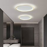 Catluz CL54104 Gold Kumandalı,Dimli,3 Işık Rengi Ø40CM Çember,LED Tavan Lambası,Yuvarlak Avize,Modern Aydınlatma