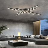 Catluz Siyah 3 IŞIK RENGİ #3 LED Tavan Lambası,avize,modern Aydınlatma,dekoratif Işık