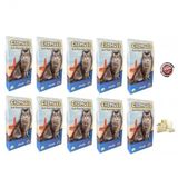 CatMozz 10x30 gr Pacific Aktif Karbonlu Sabunlu Koku Giderici Extra Koku Kontrollü Topaklanan Kedi Kumu