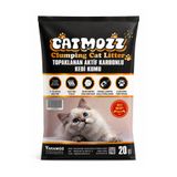 CatMozz 20 Lt Aktif Karbonlu İnce Taneli Topaklaşan Bentonit Kedi Kumu