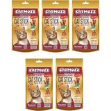 CatMozz 5x10'lu Stick Biftekli Kediler İçin Ödül Çubuğu