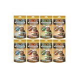 CatMozz Crunch Dışı Çıtır İçi Yumuşak Kedi Ödül Bisküvisi Karışık 8 Adet X 50 Gr