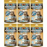 Catmozz Crunch Dışı Çıtır Içi Yumuşak Kedi Ödül Bisküvisi Somonlu 50 gr x 6 Adet