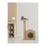 CatMozz Floransa Yuvalı Kedi Tırmalama Oyuncağı ve Evi