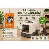 Catmozz Mango Aromalı Kedi Tuvaleti Koku Gidericisi İp Askılı Tasarım ile Ferahlatıcı Etki