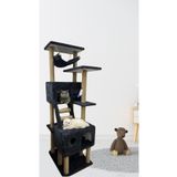 CatMozz Yuvalı Kedi Tırmalama Oyuncağı ve Evi Atina