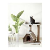 CatMozz Yuvalı Kedi Tırmalama Oyuncağı ve Evi Singapur