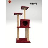 CatMozz Yuvalı Kedi Tırmalama Oyuncağı ve Evi Tokyo