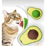 Catnip Avokado Kedi Çimi Yalama Topu 360 Derece Dönen Doğal Kedi Nanesi Tüm Yaş Grupları İçin - Kedi Ödül Catnip