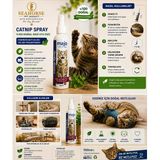 Catnip Sprey 100 Ml | Doğal Kedi Otu Spreyi, Oyun Ve Tırmalama Eğitimi İçin