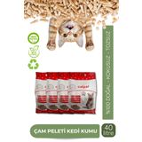 Catpel Kedi Kumu %100 Doğal Çam Peleti (40 Lt / 20 Kg)