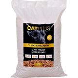 Catplus Organik Çam Peleti Kedi Kumu 6 MM 30 L 15 KG