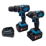 CatPower 4101 Darbeli Akülü Vidalama Makinesi + 4102 Torklu Vidalama Seti