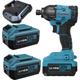 Catpower 4222 Akülü Torklu Vidalama Li-Ion 20 V+(4.0 Ah 2 Akü, Hızlı Şarj Cihazı)