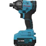 CatPower 4222 Li-On Kömürsüz 20 V 4 Ah Akülü Torklu Vidalama + Şarj Cihazı