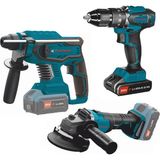 CATPOWER Akülü Set4130 Darbeli Vidalama 20V 4 Ah Li-on Akü ile Yüksek Performans