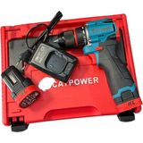 Catpower E1016 Darbesiz Akülü Vidalama 2,0 Ah Li-on Akü ile 16 V Yüksek Tork ve Taşıma Çantası - Şarjlı